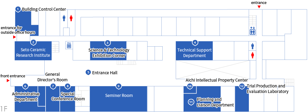 Aichi Center for Industry and Science Technology 1F