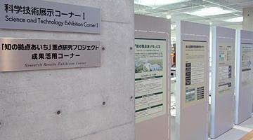 科学技術展示コーナー